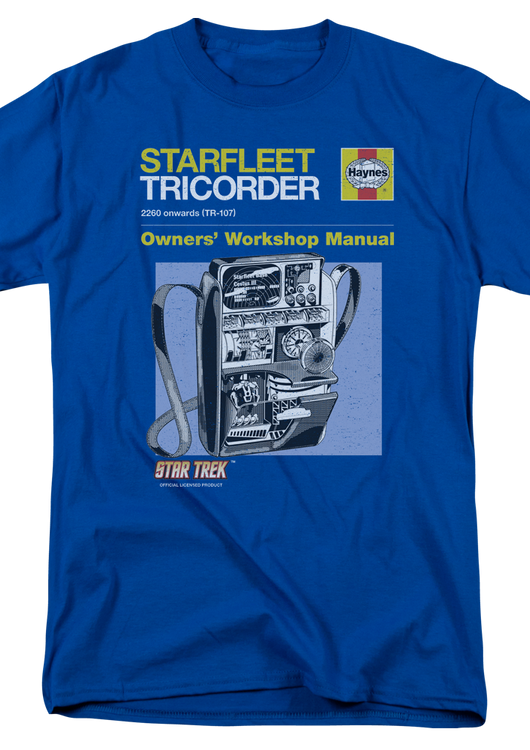 Starfleet Tricorder Star Trek T-Shirt - main product image