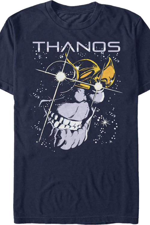 Starry-Eyed Thanos Marvel Comics T-Shirt - main product image