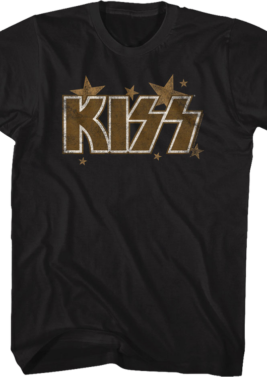 Starry Logo KISS T-Shirt - main product image