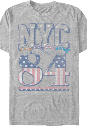 Stars And Stripes NYC 84 Teenage Mutant Ninja Turtles T-Shirt