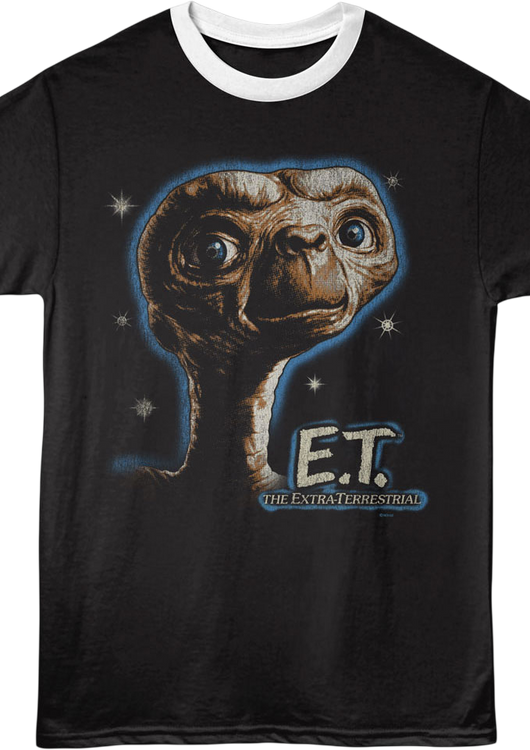 Stars E.T. The Extra-Terrestrial Ringer Shirt - main product image