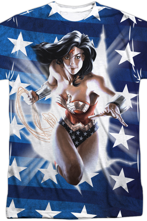 Stars Wonder Woman T-Shirtmain product image