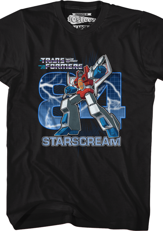 Starscream 84 Transformers T-Shirt - main product image