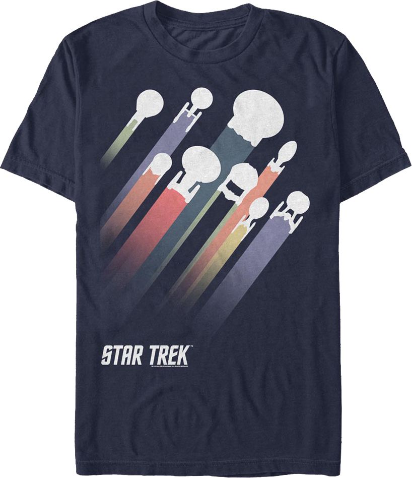 Retro Star Trek T-shirt - grüda Retro Star Trek T-shirt - grüda