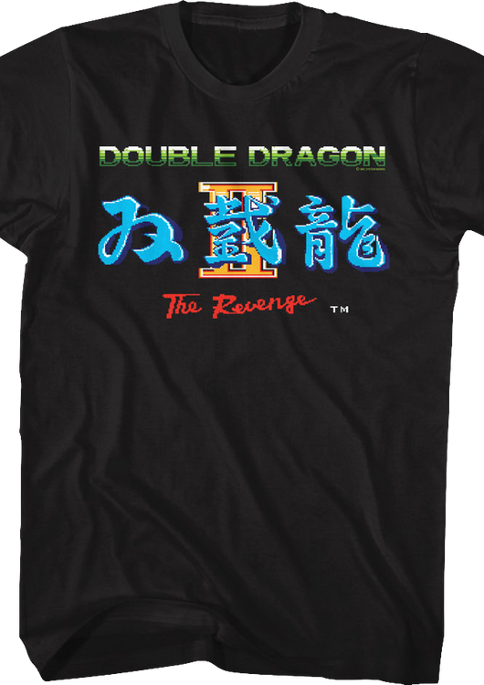 Start Screen Double Dragon II: The Revenge T-Shirt - main product image