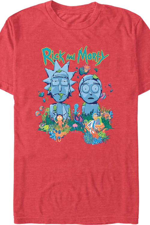 Statues Rick And Morty T-Shirtmain product image