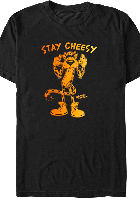 Stay Cheesy Gradient Cheetos T-Shirt - main product image