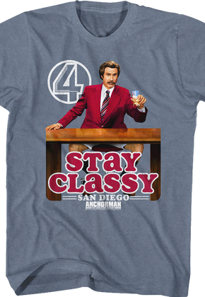 Stay Classy San Diego Anchorman T-Shirt