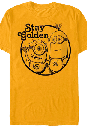 Stay Golden Despicable Me T-Shirt