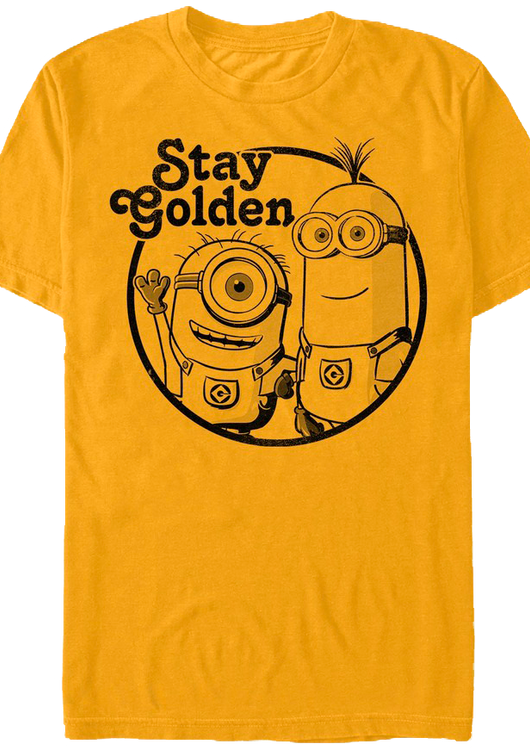 Stay Golden Despicable Me T-Shirt - main product image