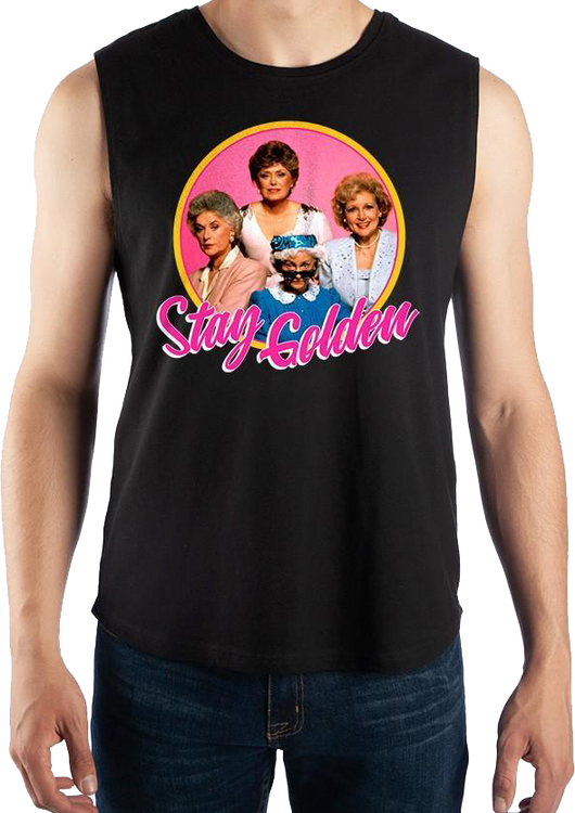 Stay Golden The Golden Girls Tank Top - main product image