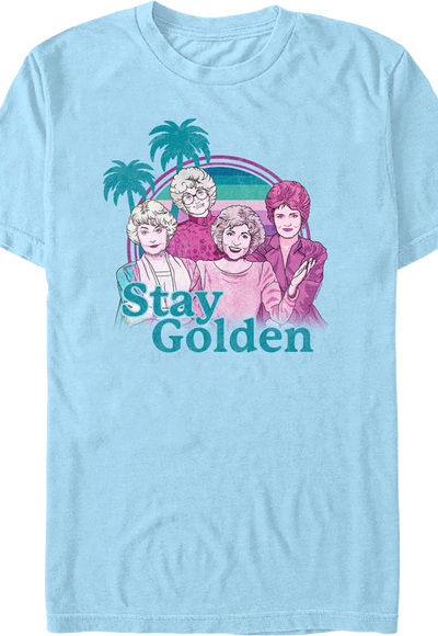 Stay Golden Vintage Portrait Golden Girls T-Shirt