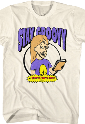 Stay Groovy Beavis And Butt-Head T-Shirt