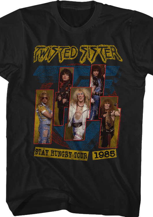 Stay Hungry Tour Twisted Sister T-Shirt - main product image