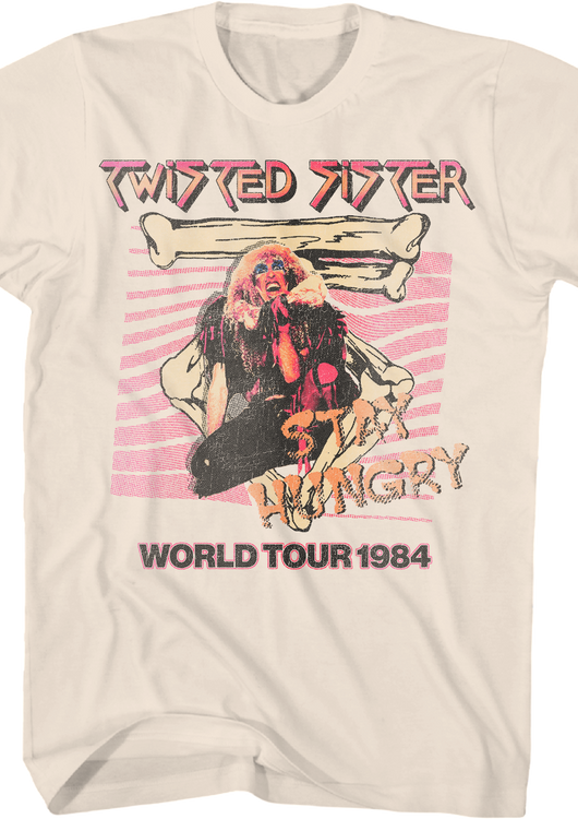 Stay Hungry World Tour 1984 Twisted Sister T-Shirt - main product image