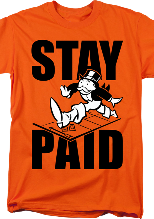 Stay Paid Monopoly T-Shirt - main product image