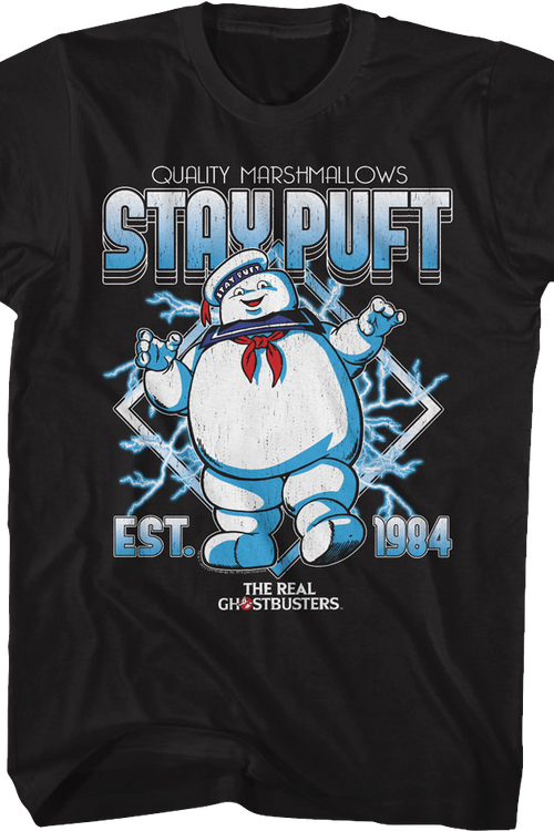 Stay Puft 1984 Real Ghostbusters T-Shirt - Main Image