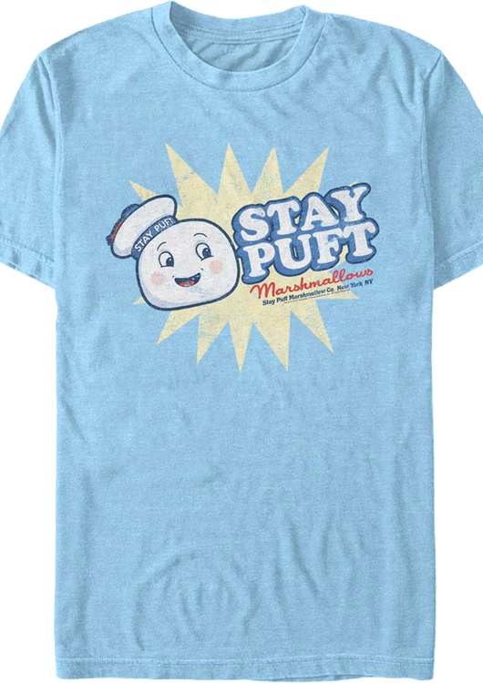 Stay Puft Marshmallows Logo Ghostbusters T-Shirt - main product image