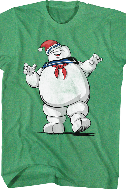 Stay Puft Santa Claus Hat Real Ghostbusters T-Shirtmain product image
