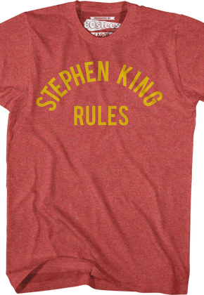 Stephen King Rules Monster Squad T-Shirt