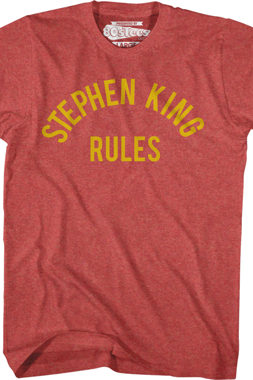 Stephen King Rules Monster Squad T-Shirtmain product image