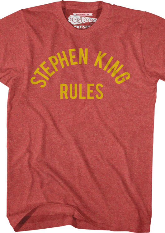 Stephen King Rules Monster Squad T-Shirt - main product image
