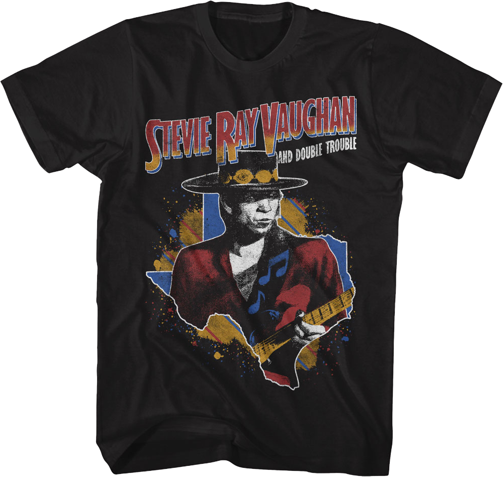 Stevie Ray Vaughan And Double Trouble T-Shirt