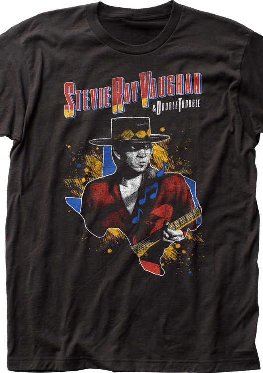 Impact Stevie Ray Vaughan and Double Trouble T-Shirt - main product image