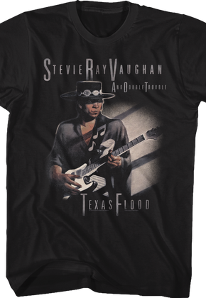 SRV and Double Trouble Texas Flood T-Shirt