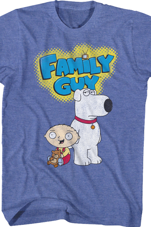 Stewie and Brian Family Guy T-Shirt - main product image