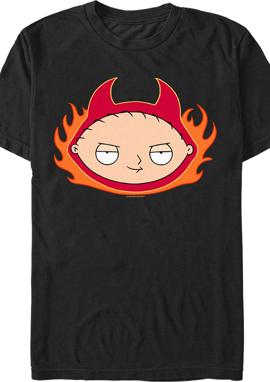 Stewie Devil Family Guy T-Shirt - main product image