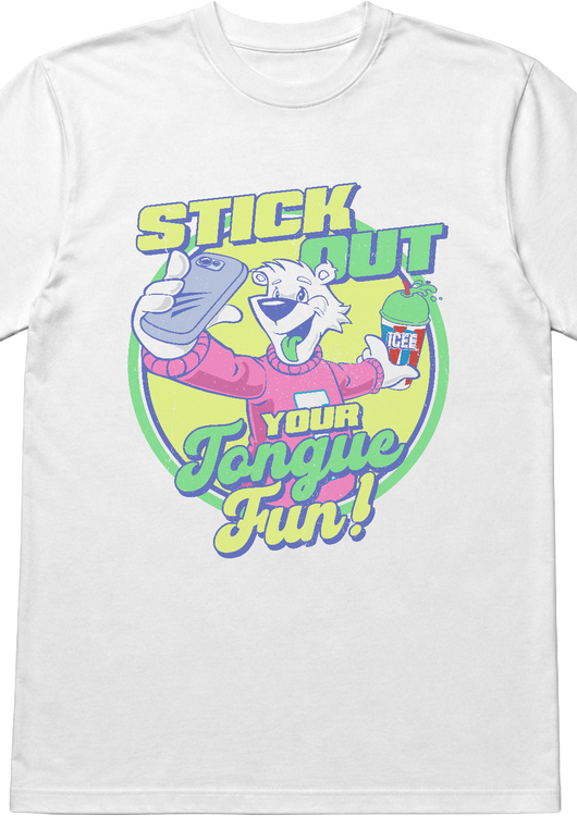 Stick Out Your Tongue Fun ICEE T-Shirt - main product image