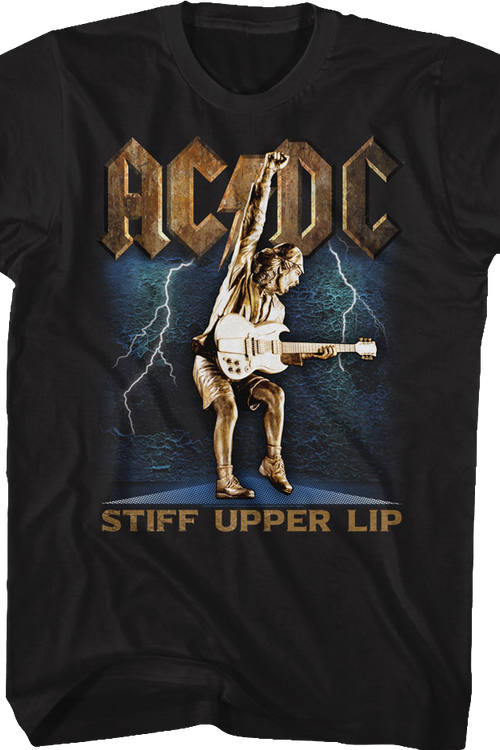 Stiff Upper Lip ACDC T-Shirtmain product image