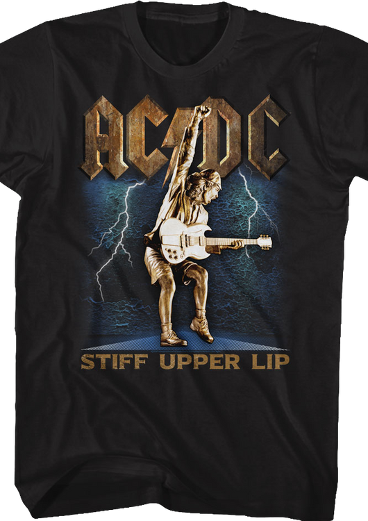 Stiff Upper Lip ACDC T-Shirt - main product image