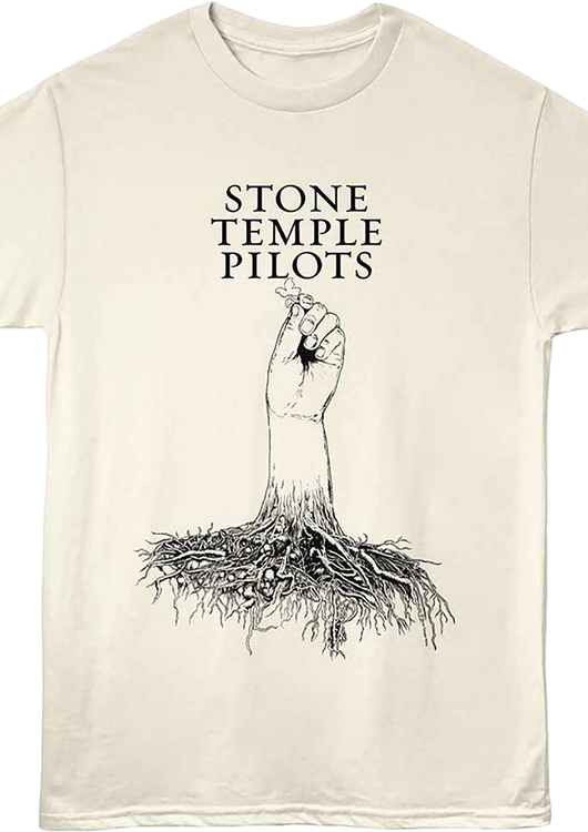 Vintage Growing Illustration Stone Temple Pilots T-Shirt - main product image