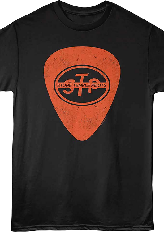 Guitar Pick Stone Temple Pilots T-Shirt - main product image