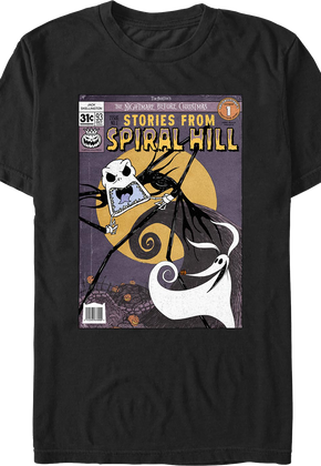 Jack Stories From Spiral Hill Nightmare Before Christmas T-Shirt
