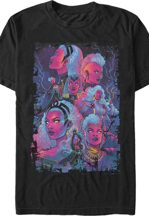 Storm Collage X-Men T-Shirt