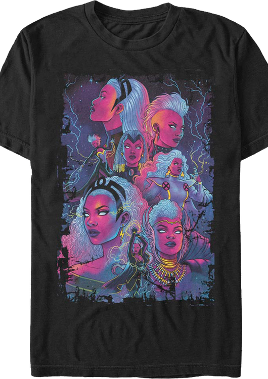 Storm Collage X-Men T-Shirt - main product image
