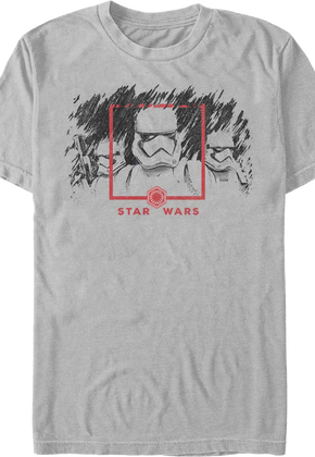 Stormtroopers Sketch Star Wars T-Shirt