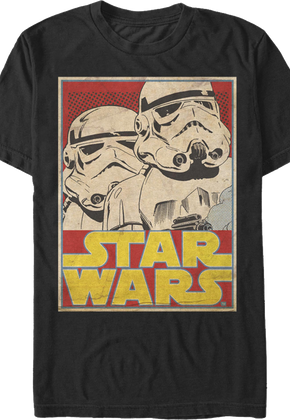 Stormtroopers Poster Star Wars T-Shirt