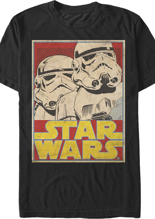 Stormtroopers Poster Star Wars T-Shirt - main product image