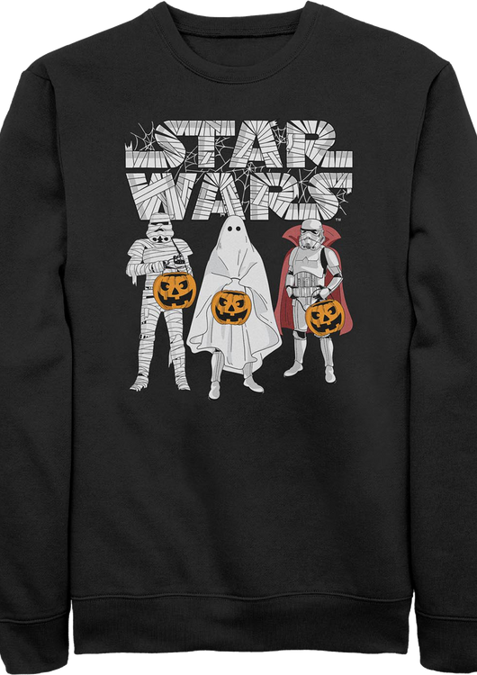 Stormtroopers Trick Or Treating Star Wars Sweatshirt - main product image