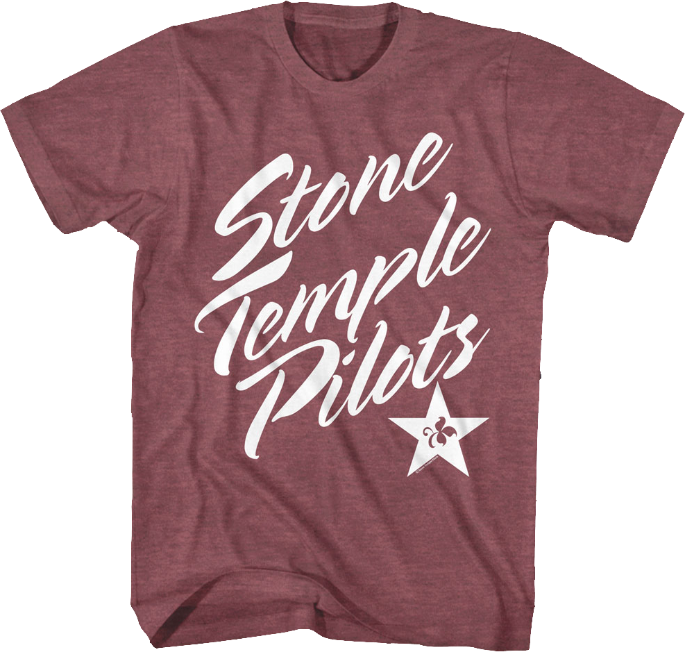 STP Fleuron Star Stone Temple Pilots T-Shirt