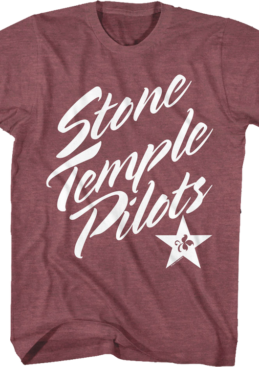 STP Fleuron Star Stone Temple Pilots T-Shirt - main product image