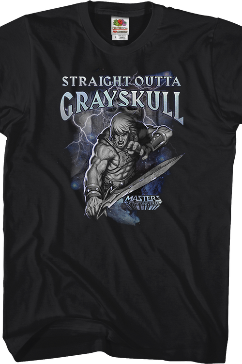 Straight Outta Grayskull Masters of the Universe T-Shirtmain product image