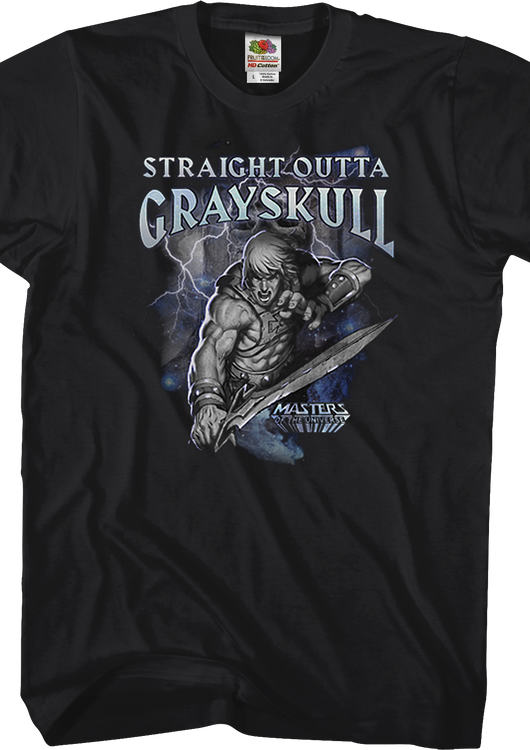 Straight Outta Grayskull Masters of the Universe T-Shirt - main product image