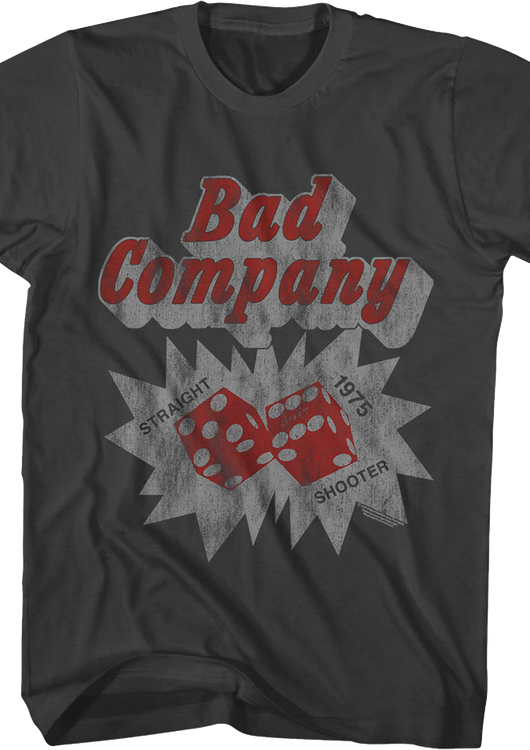 Straight Shooter 1975 Bad Company T-Shirt - main product image
