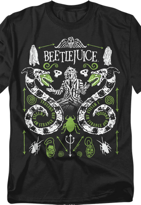 Strange And Unusual Icons Beetlejuice T-Shirt