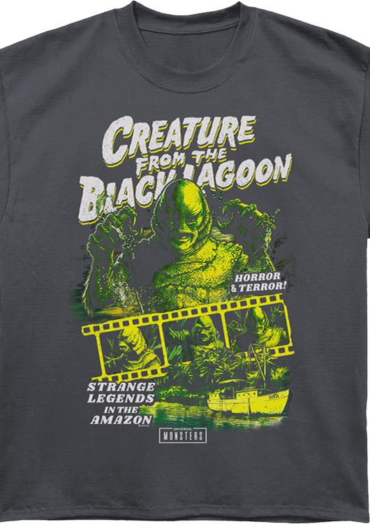 Strange Legends Creature From The Black Lagoon Oversized T-Shirt - main product image